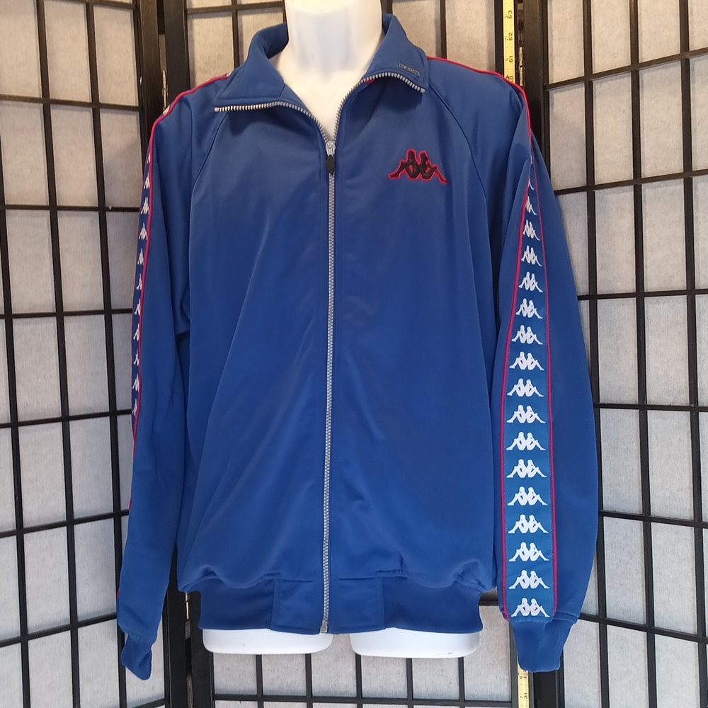 Kappa Red White Blue medium zip up nice used